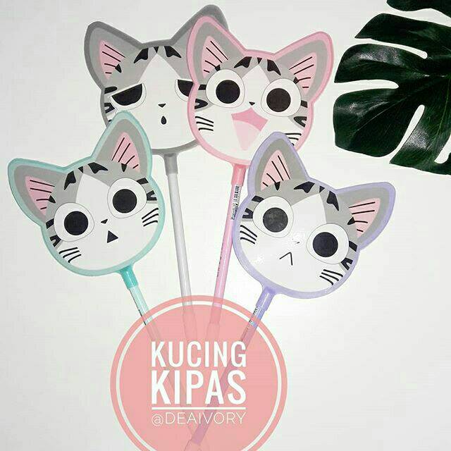 

Pulpen gel kucing kipas