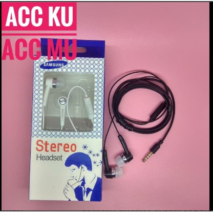 HEADSET EARPHONE HANDSFREE MURAH MEREK SAMSUNG P1000 I9000 ORI 99