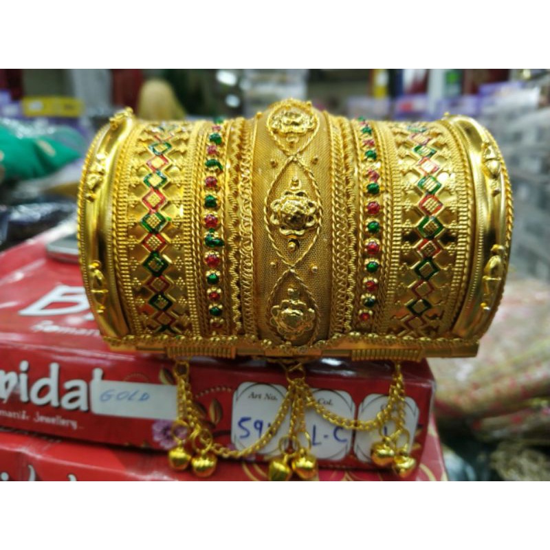 Gelang set ala India/fashion gelang ala India/aksesoris gelang ala India/Accoris penganten