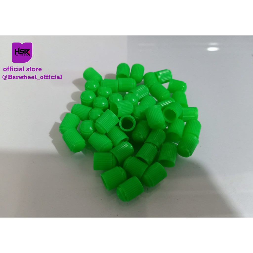 Tutup pentil ban mobil motor nitrogen hijau toko velg hsr