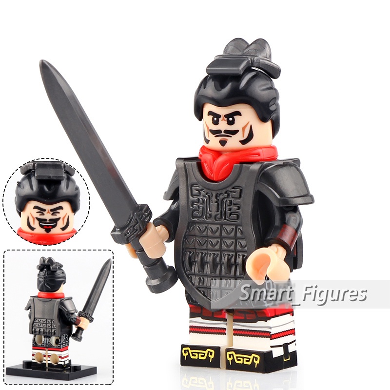 Mainan Action Figure Minifigures First Emperor of Qin Elite Kuno China Qin Soldiers KT1088