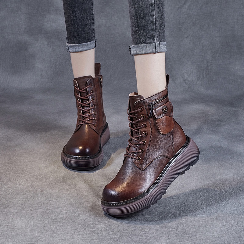 Martin Boot Cewek Wanita [Tempat] Retro Platform Dr. Martens Sepatu Wanita 2021      Inggris Keren K