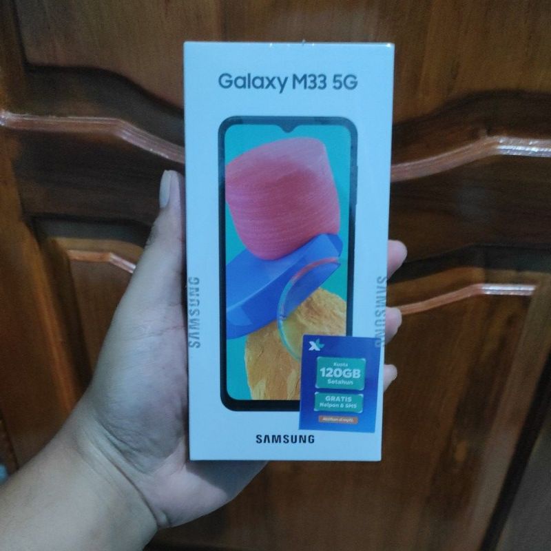 Samsung Galaxy M33 5G 8/128 Garansi Resmi SEIN-Hijau