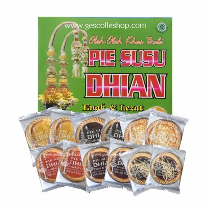 

Pie Susu Dhian isi 50pcs, Oleh-oleh khas Bali