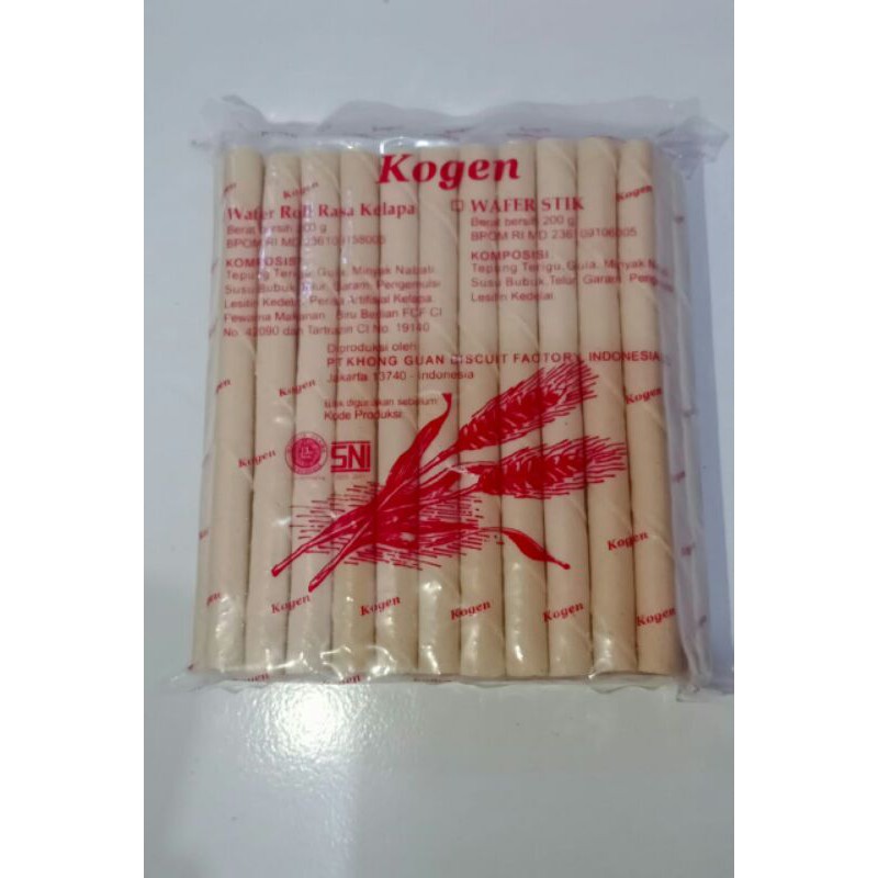 

KOGEN WAFER STIK/ WAFER POLOS RASA SUSU