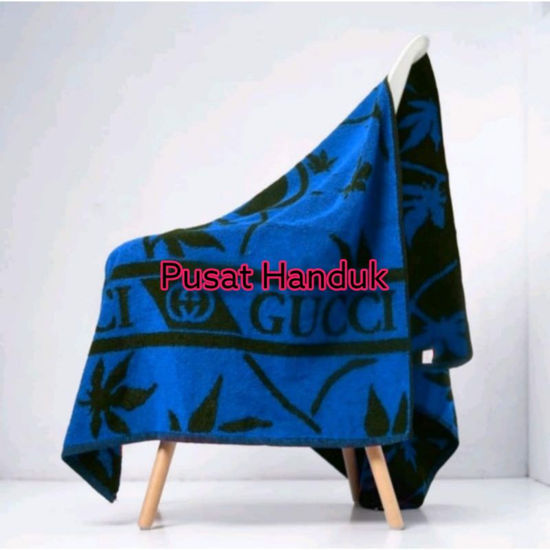Handuk Gucci Jumbo 80x150 | Handuk Mandi Gucci SAKURA / handuk mandi dewasa / handuk dewasa / handuk