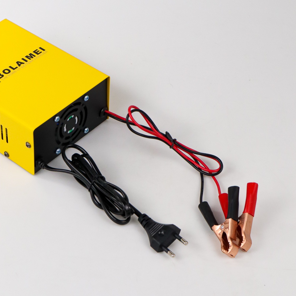 GS8e Bo Lai Mei Charger Aki Mobil Motor 250w 12v/24v 200ah - Blm-cdq-168 - Yellow Or-i