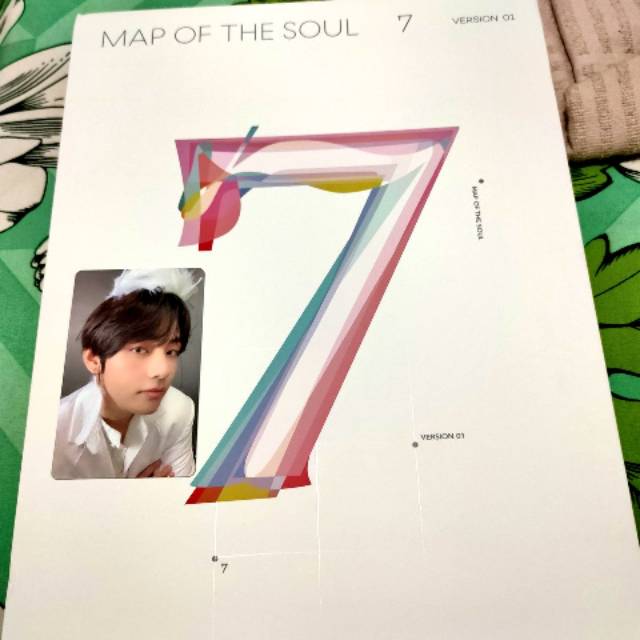 OFFICIAL Photocard Taehyung / PC Taehyung mots 7 versi 1