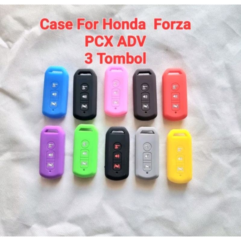 Cover Silicone Kunci Remote Keyless Smart key Honda Forza PCX ADV Kondom Kunci Silikon