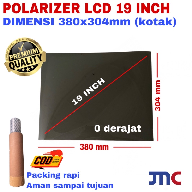 POLARIZER LCD 19 INCH 0 DERAJAT dan 90 derajat POLARIS LCD 19IN 0 DERAJAT POLARIZED LCD 19 INC 0 DRJ