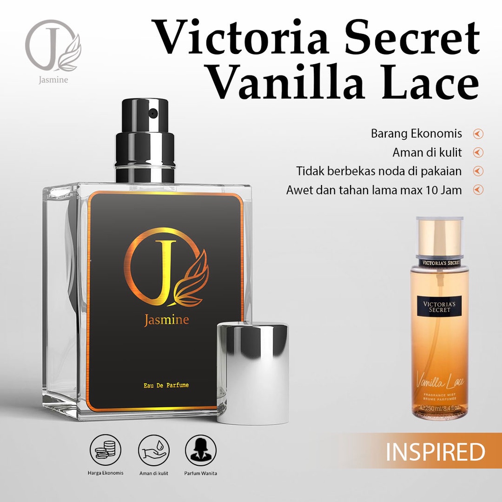 Parfum Wanita Inspired Victoria Secret Vanilla Lace by Jasmine Parfume