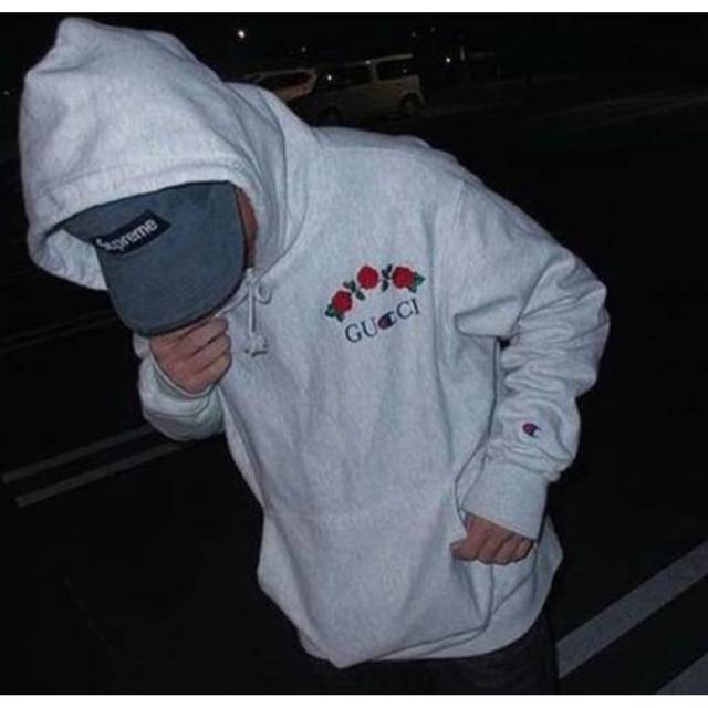 gucci x champion hoodie