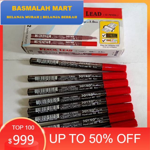 

Isi ulang pensil atau refill pensil joyko PL-10 Termurah (Ilham Berkah Mart)