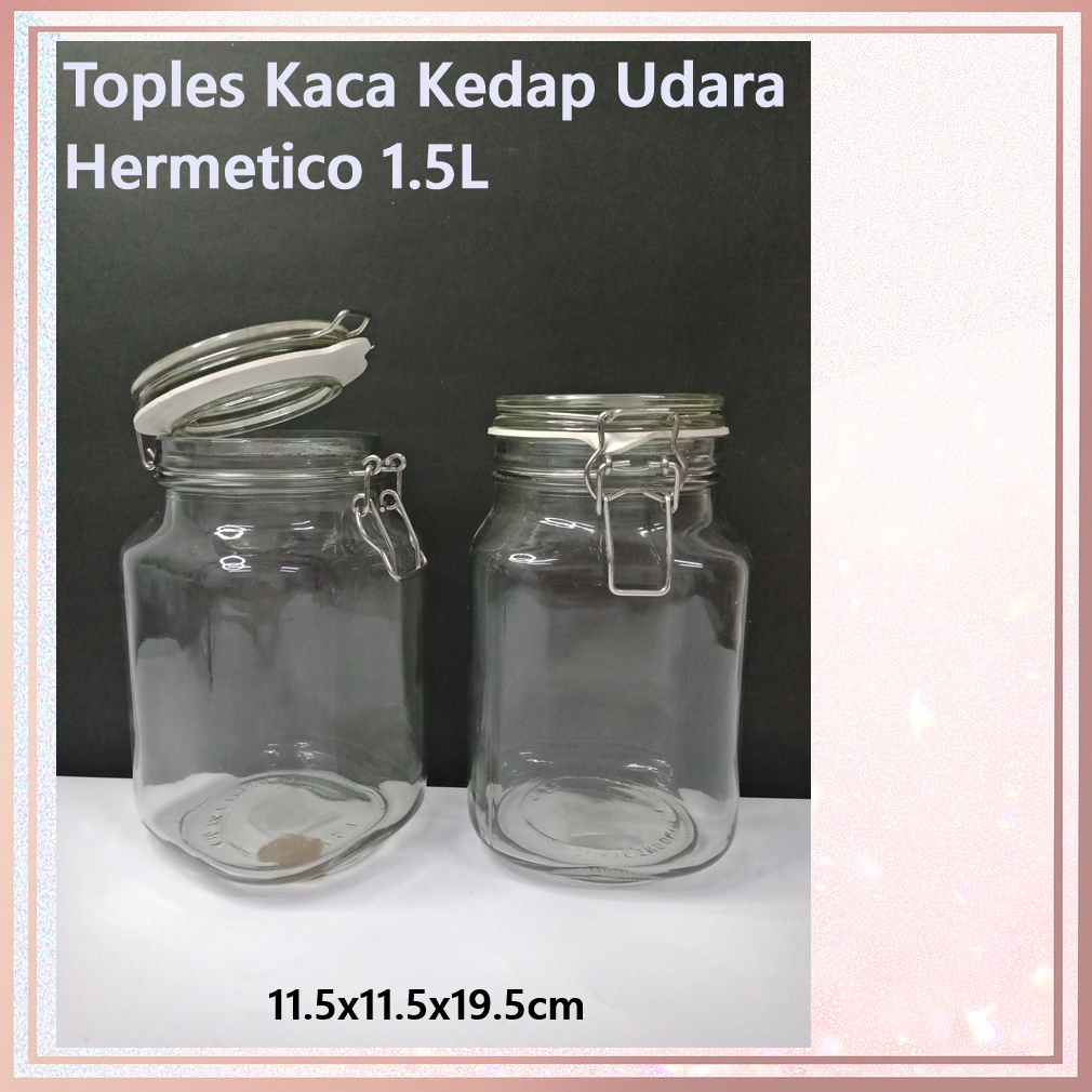 Toples Kedap Udara Hermetico Kedaung 1.5L