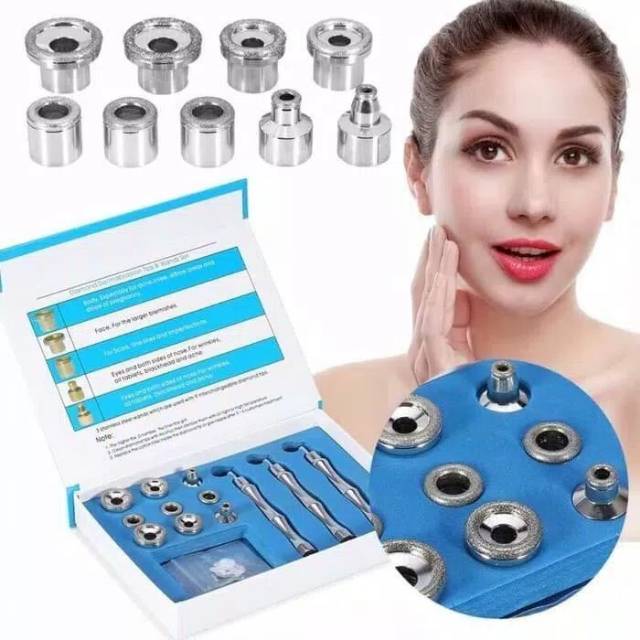 Sparepart diamond dermabrasion diamond tips wand dermabrasi diamond peeling mikrodermabrasi