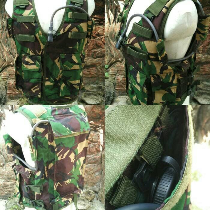 Rompi Loreng Rompi Tempur TNI Rompi Serbu Rompi Tactical Stok Ready