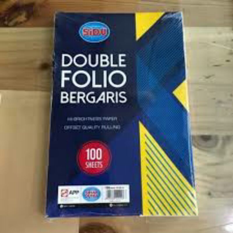 

Kertas Double Folio Bergaris 1 Lembar Sinar Dunia