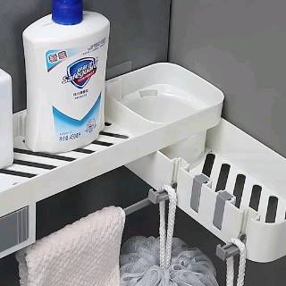 Rak Sabun Kamar Mandi Corner Shower Rotary Shelf Rak Sudut Rak Sabun Kamar Mandi Corner Shower Rotary Shelf Rak Sudut
