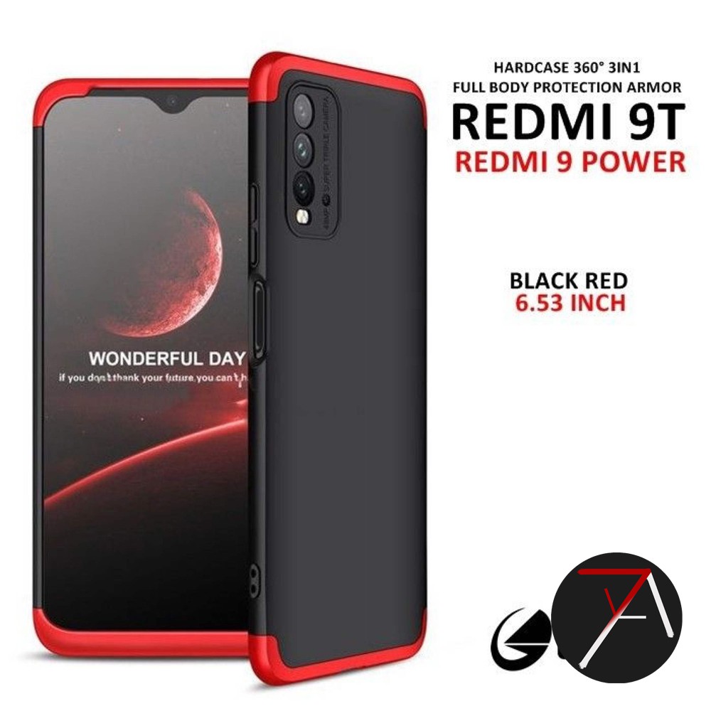 Xiaomi Redmi 9T Redmi9T GKK Armor 360 Full Protective Slim Back Matte Cover Case Casing