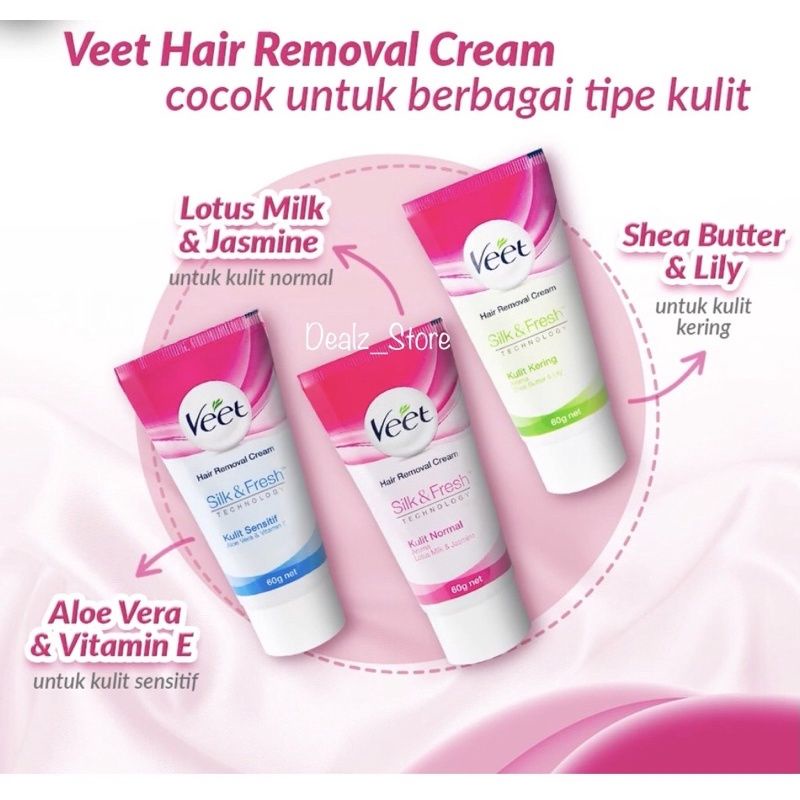 Veet hair removal 25 gram kulit normal /VEET