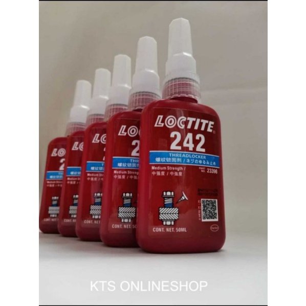 

Lem Loctite 242 50ml Lem Pengunci Baut