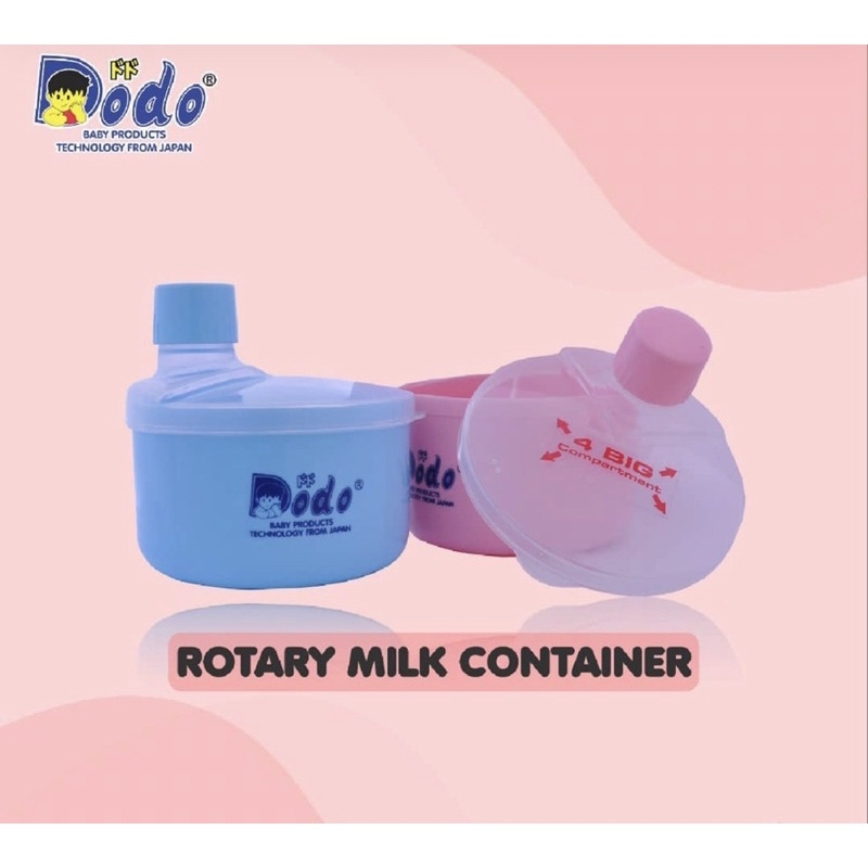 Dodo  Tempat Susu 4Step / Rotary Milk Container DAC028 - Wadah susu bubuk