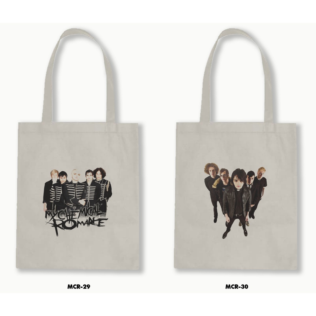 TOTE BAG BLACU - MY CHEMICAL ROMANCE 02