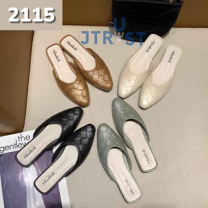 Sandal Shoes Tawana Flat Sepatu Sendal Wanita 2115 / Sandal Wanita