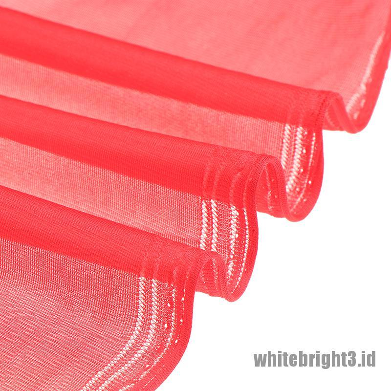 Set Hammock Bahan Sutra Warna Putih Anti Gravitasi Untuk Fitness / Yoga