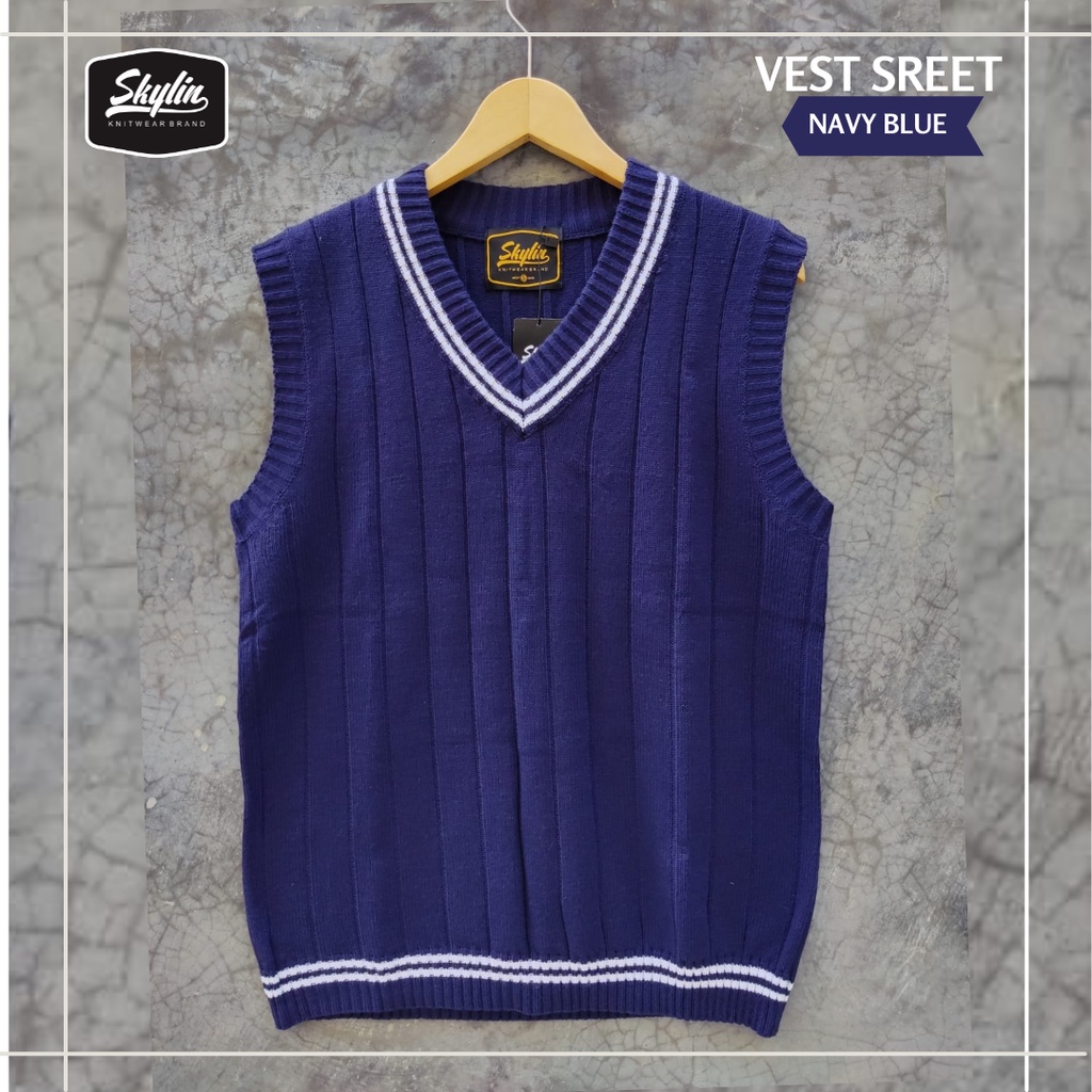 Vest Wool Premium  Rompi rajut Korean Style (READY STOCK)