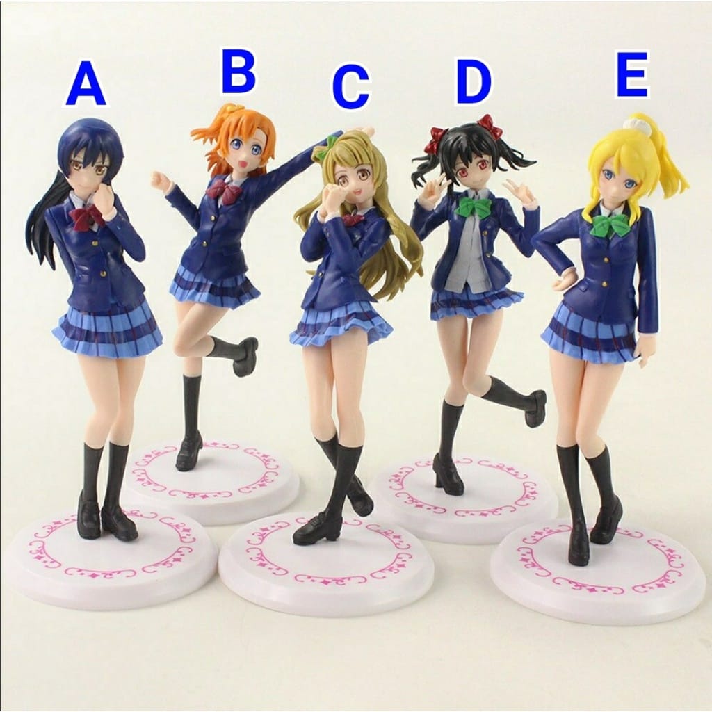 LOVE LIVE  school idol school uniform  miniatur pajangan action figur Love live