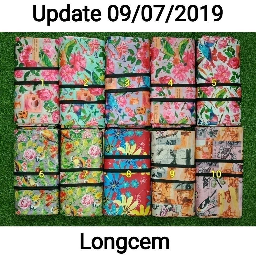 Longcem Tikar Lipat Karpet Lipat bahan Longchamp bukan Microsatin 200 x 150 cm