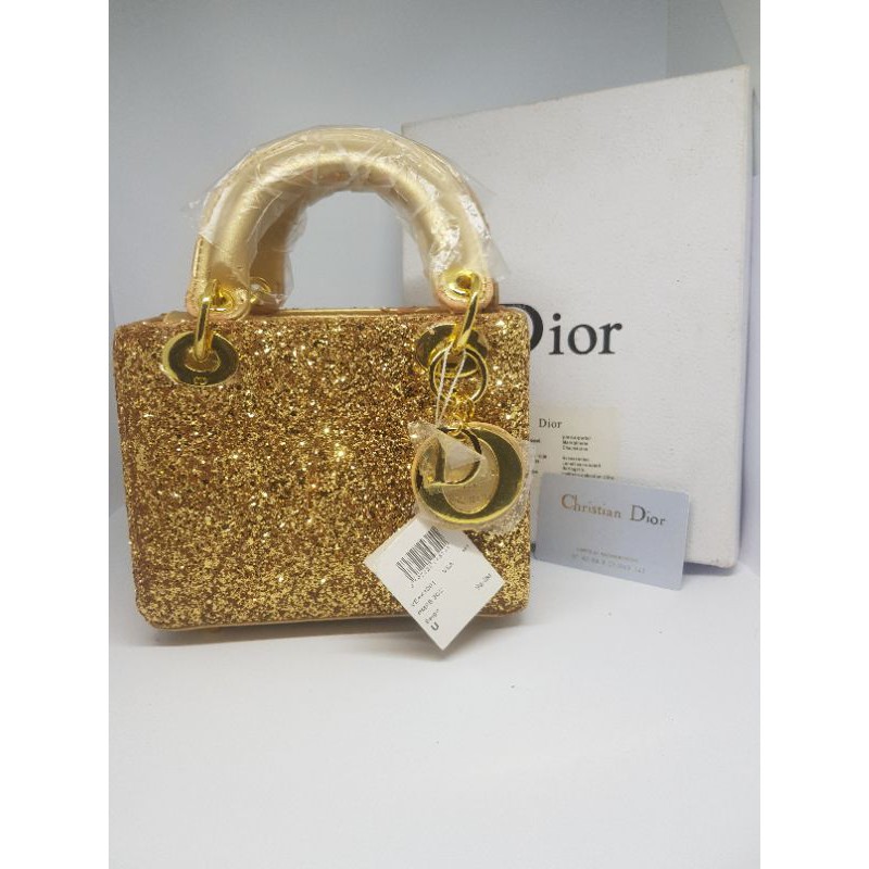 Dior Gold handbag (not original 