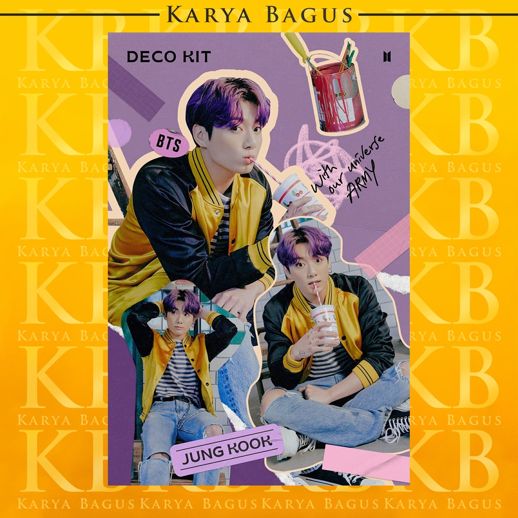 Jual POSTER BESAR KPOP BTS DECO KIT JUNG KOOK Indonesia