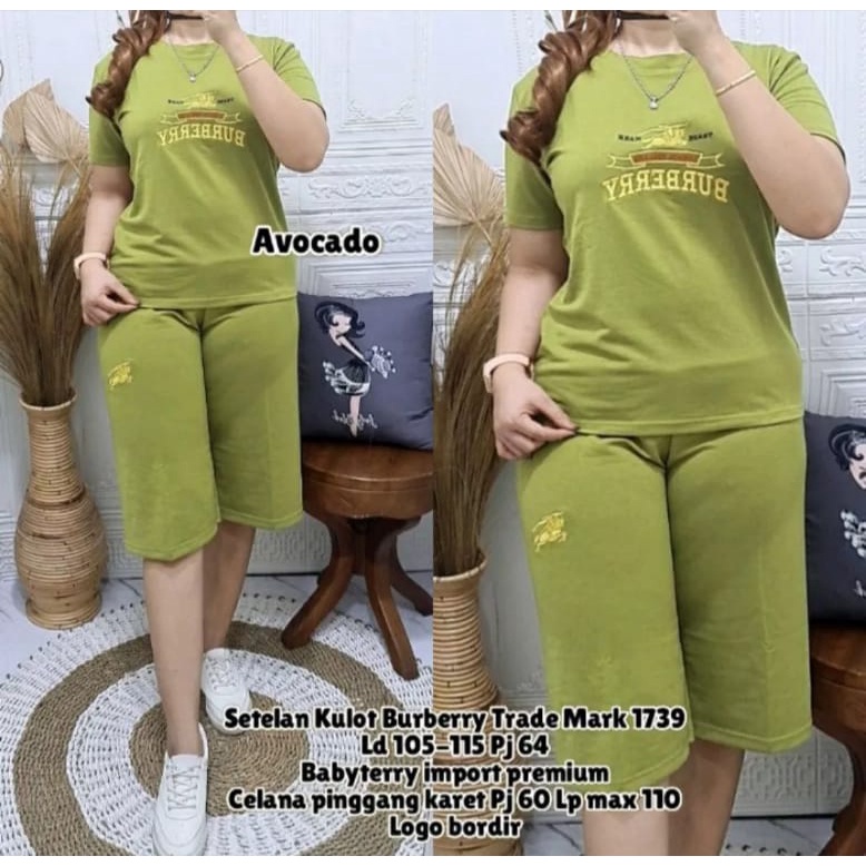 Pakaian wanita//pakaian import//setelan 7/8//setelan kulot//setelan terlaris//setelan kekinian//set 