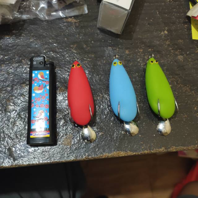 Umpan wtd soft lure 6 cm 1.5 cm 12 gram