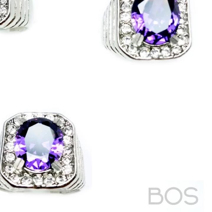 ✱ [] Cincin Pria Batu Akik Cutting Sapphire Ruby Emerald Peridot Mystic Onyx Pink Ruby ❊