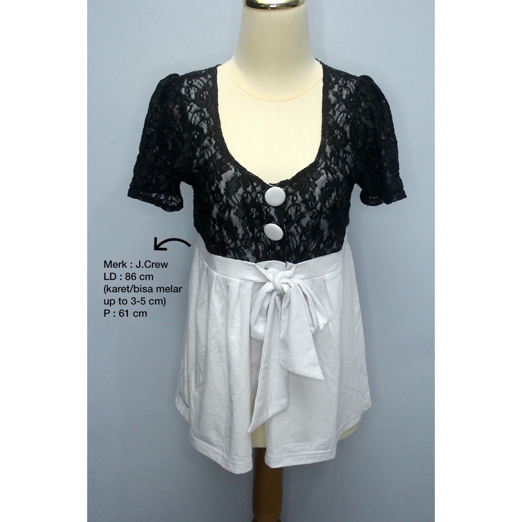 J Crew Outer / Cardigan Wanita / Atasan Wanita / Atasan Wanita Hitam Preloved