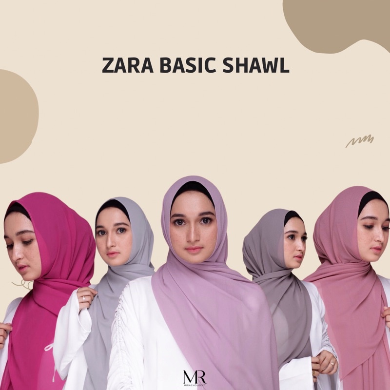 BESTSELLER ZARA BASIC SHAWL PART 2