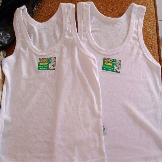 6 Kaos Dalam Agree Singlet Bayi Anak TK