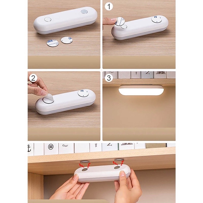 Lampu Led Portable 28 Model Tempel Magnet Lampu Kerja Lampu Tidur Lampu Lemari Tangga - UA