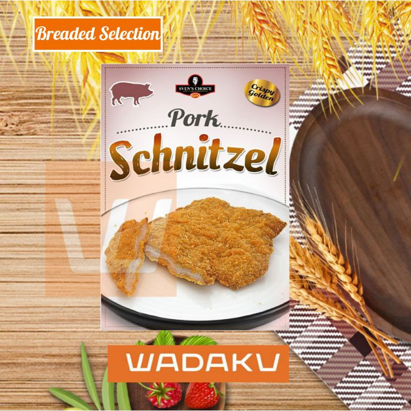 

DAGING BABI SVEN'S CHOICE SVENS PORK SCHNITZEL 200G ALA JERMAN ASLI