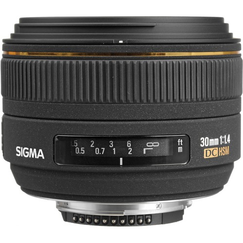 Lensa Sigma 30mm F1.4 EX DC HSM For Nikon