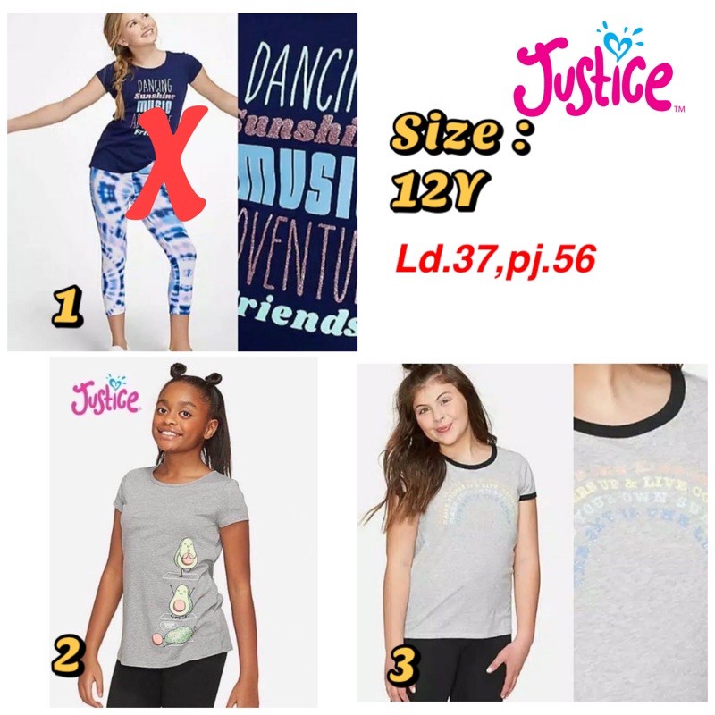 Kaos anak perempuan remaja 12 tahun baju santai anak branded sisa eksp