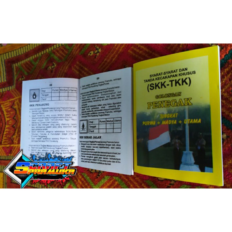 BUKU SKK PRAMUKA PENEGAK