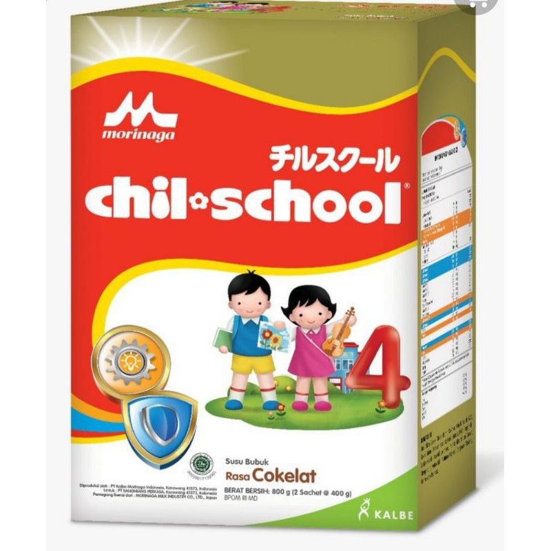 

Chil School 4 Rasa Coklat/800 gram/Susu Balita Murah/ Susu Murah