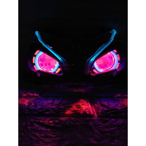 ➡️ PAKET PROJI DAN REFLEKTOR LAMPU DEPAN / HEADLAMP HONDA VARIO 110 FI 2015