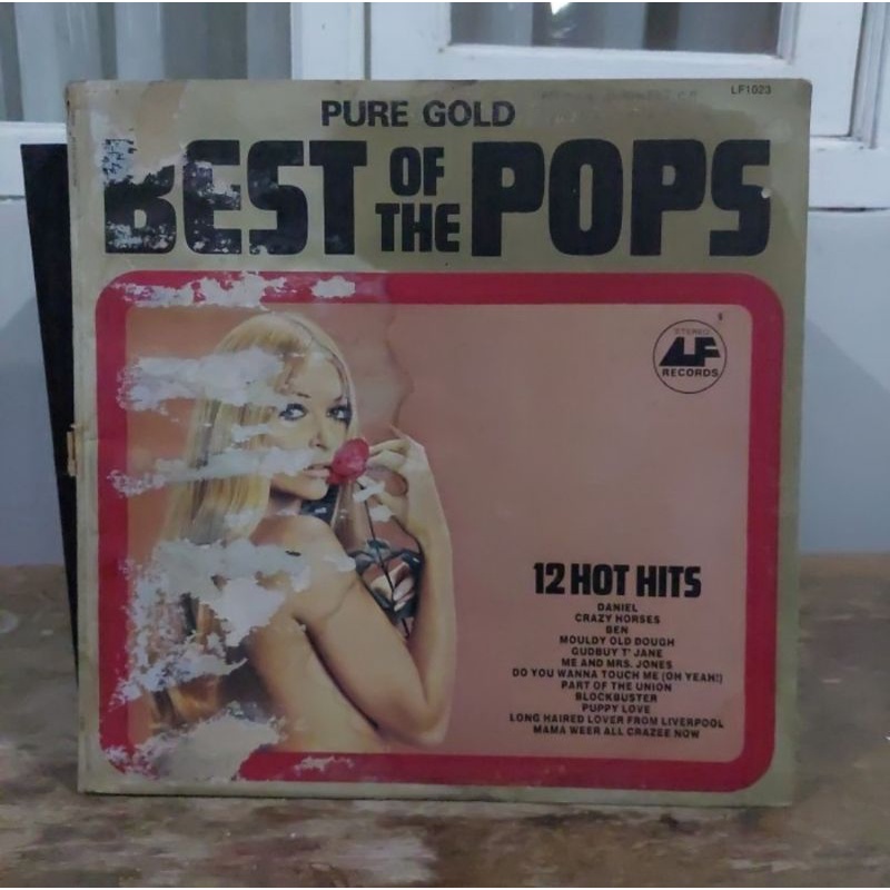 Kaset Vinyl Piringan Hitam Best Of Pops