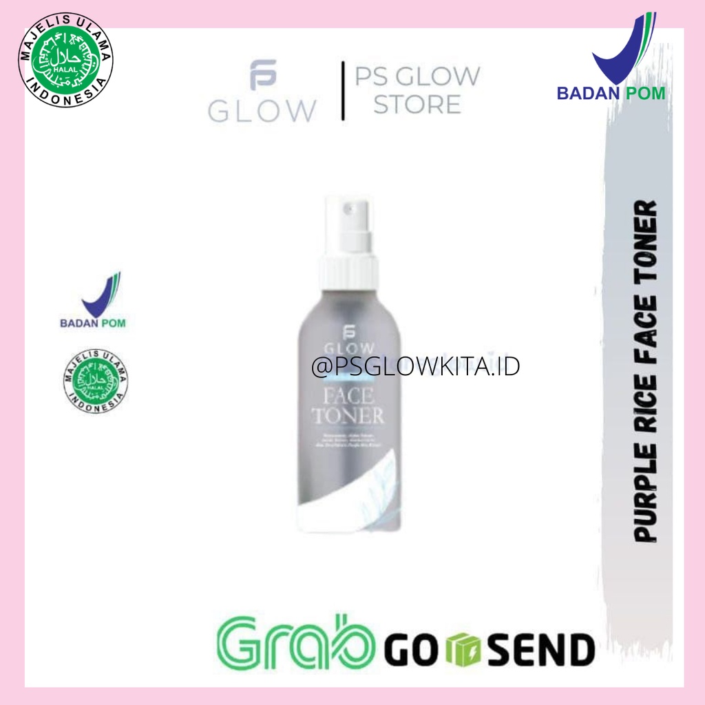 PURPLE RICE FACE TONER PS GLOW PSSTORE GLOW