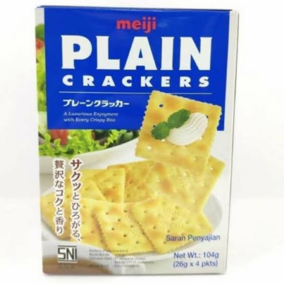 

Meiji Plain Crackers Oat 104gr